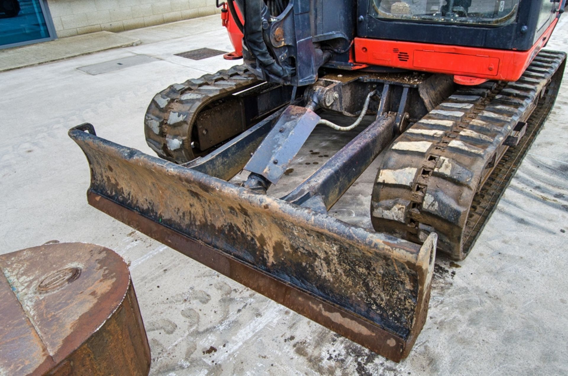 Kubota KX080-4 8 tonne rubber tracked excavator Year: 2018 S/N: 45539 Recorded Hours: 4117 piped, - Image 11 of 24