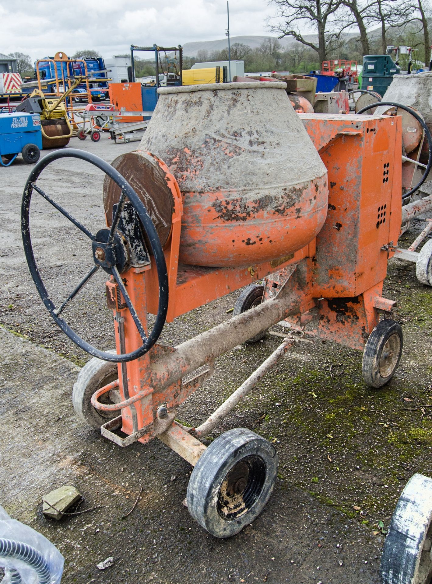 Belle Premier 100XT diesel driven electric start site mixer A742852 - Image 2 of 3