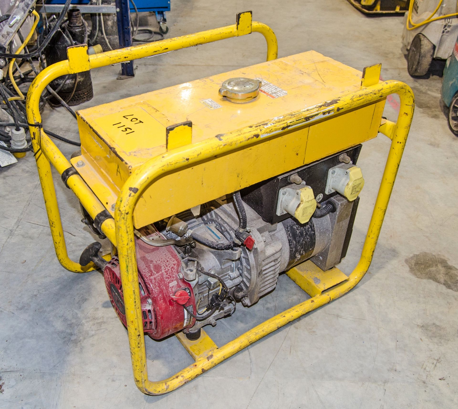 110v 3 kva petrol driven generator 1708STP111A