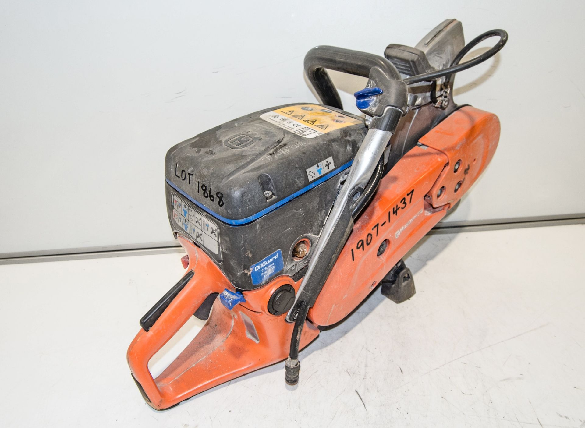 Husqvarna K770 petrol driven cut off saw ** Pull cord assembly missing ** 19071437 - Image 2 of 2