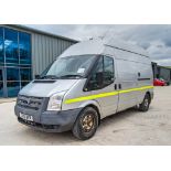 Ford Transit 125 T350 2198cc diesel RWD LWB 6 speed manual drain surveillance panel van Registration