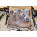 Pair of size 11 V12 steel toe cap work boots