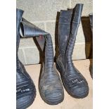 Pair of size 13 Vital steel toe cap wellington boots