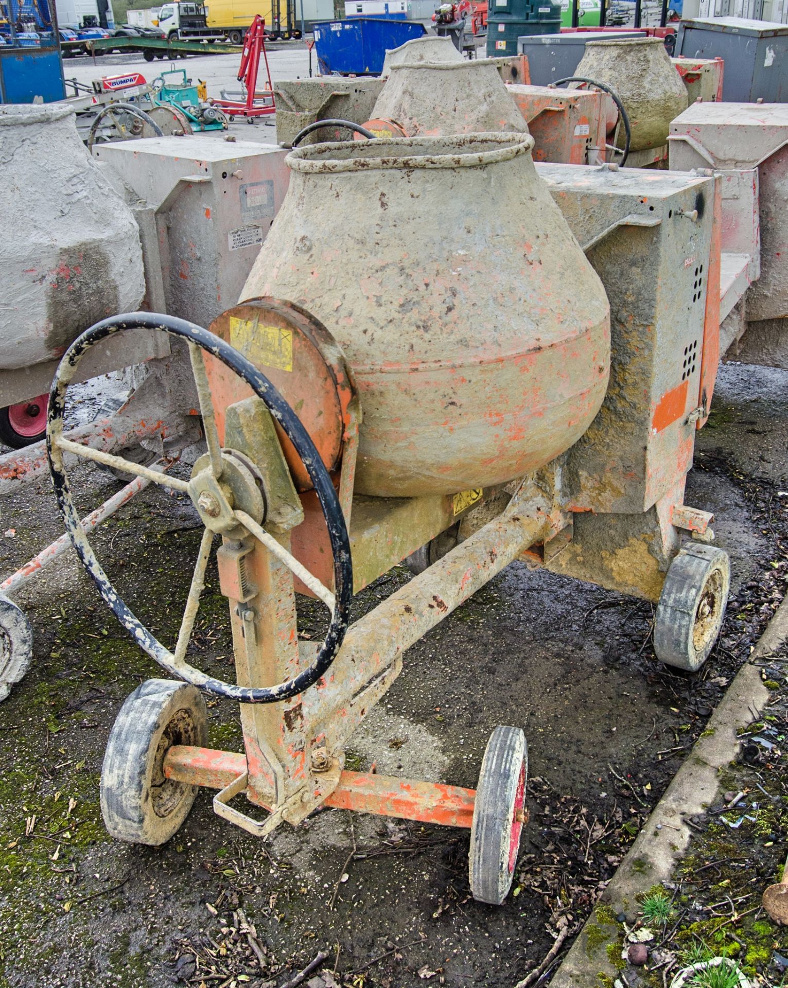 Belle Premier 100XT diesel driven  electric start site mixer 100T063 ** Pull cord assembly - Image 2 of 3