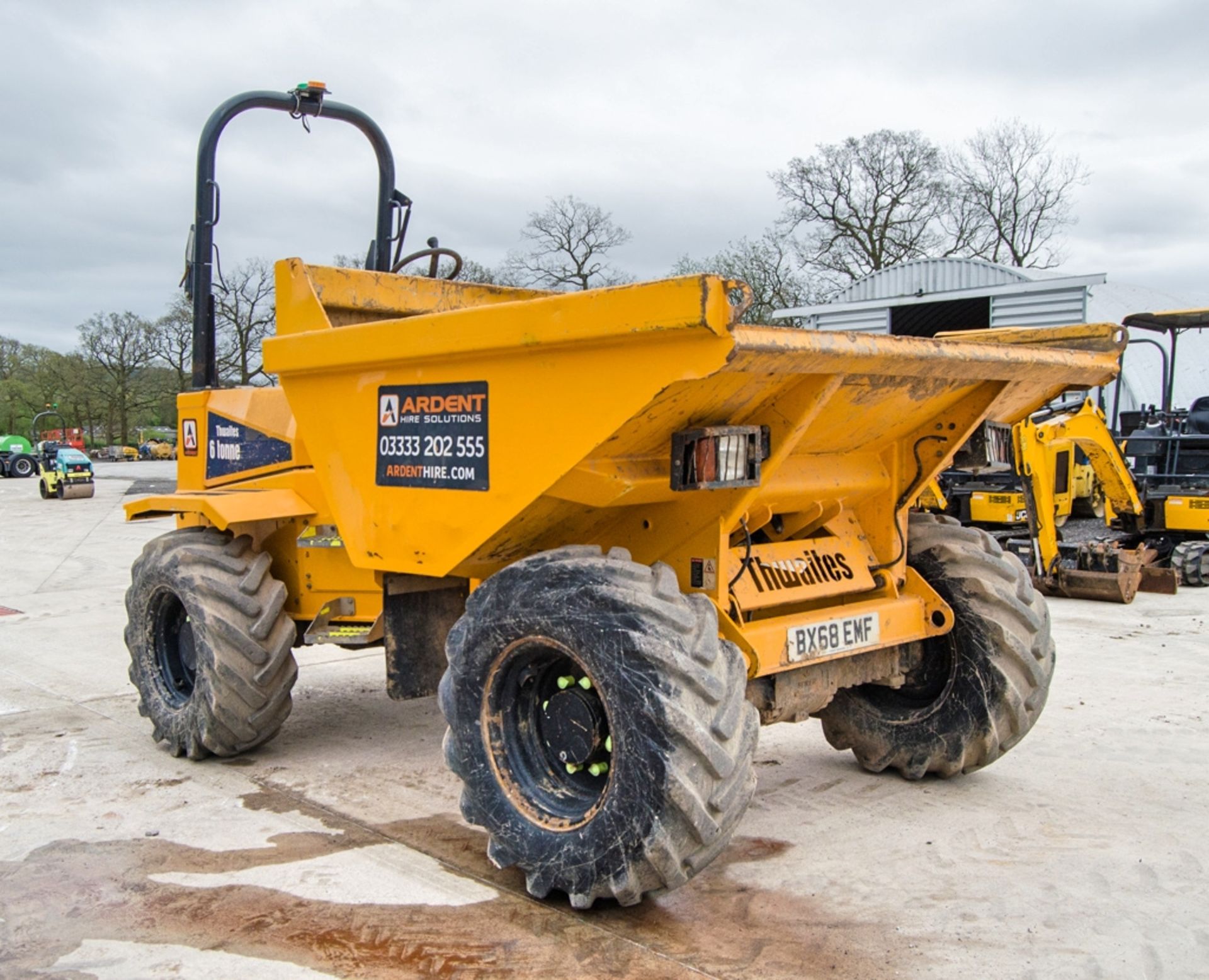 Thwaites 6 tonne straight skip dumper Year: 2019 S/N: 1905E5025 Recorded Hours: 1023 06DU0060 - Image 2 of 22