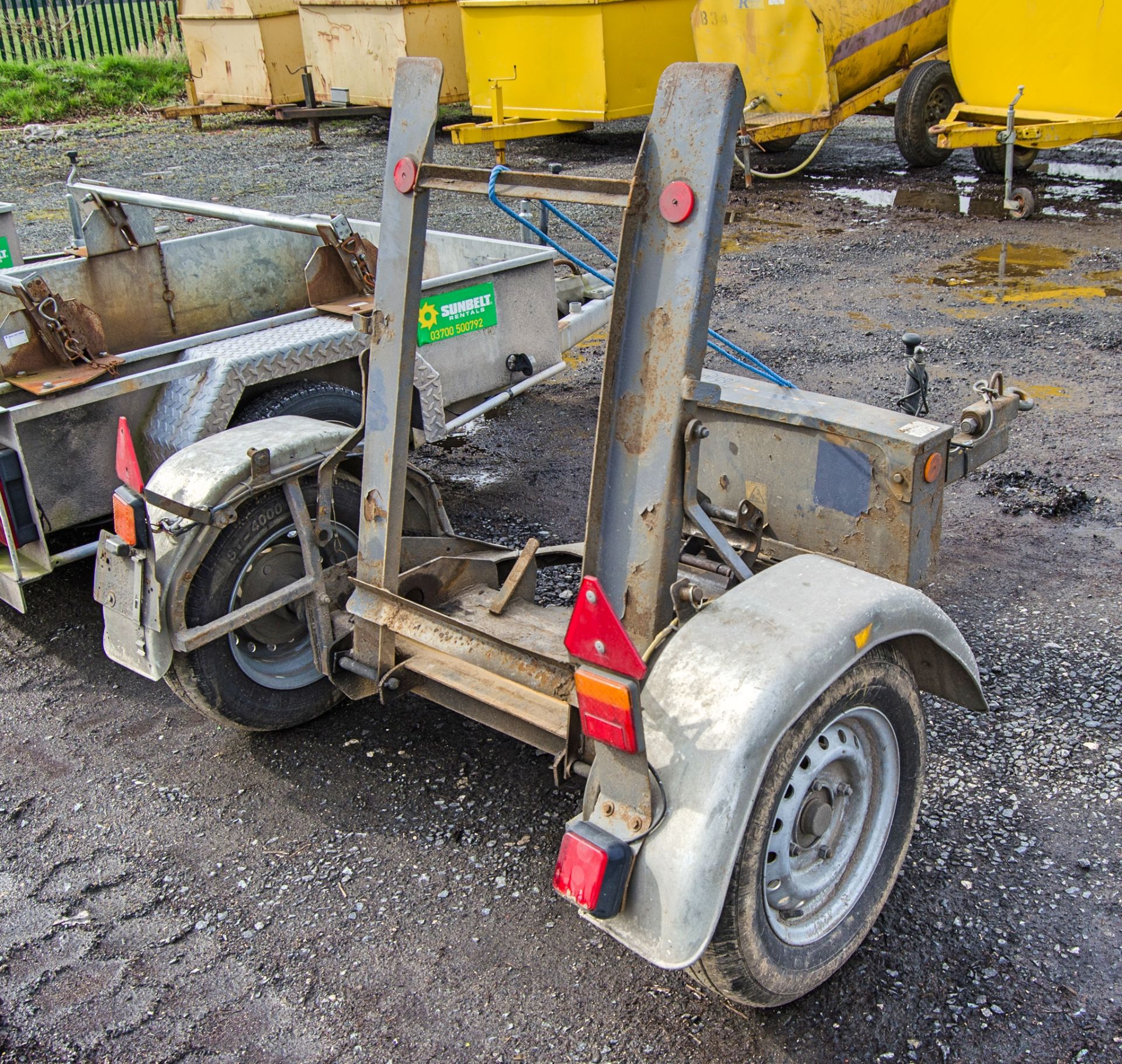 Single axle pedestrian roller A666555 - Bild 2 aus 2