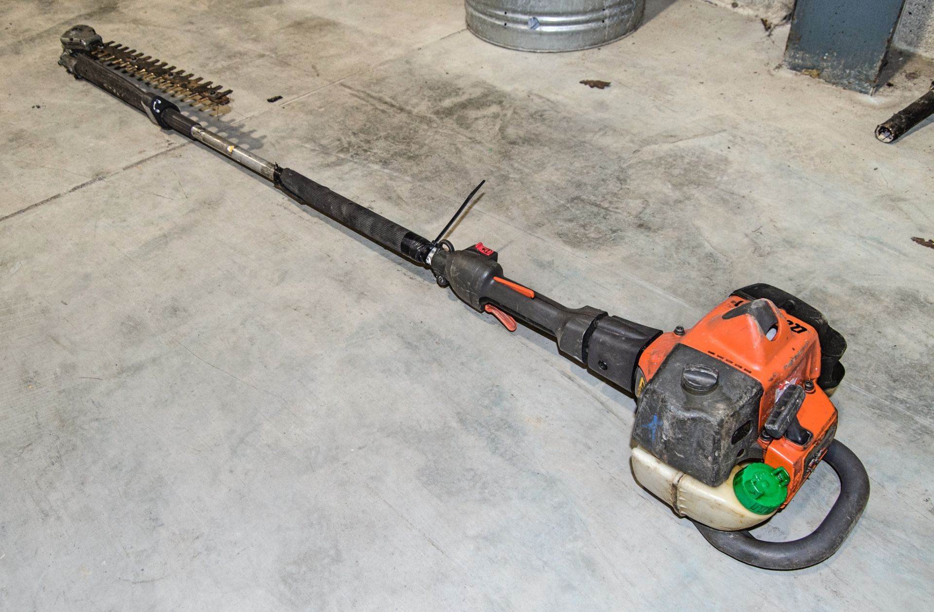 Husqvarna 327HE4 petrol driven long reach hedge trimmer 15071695R