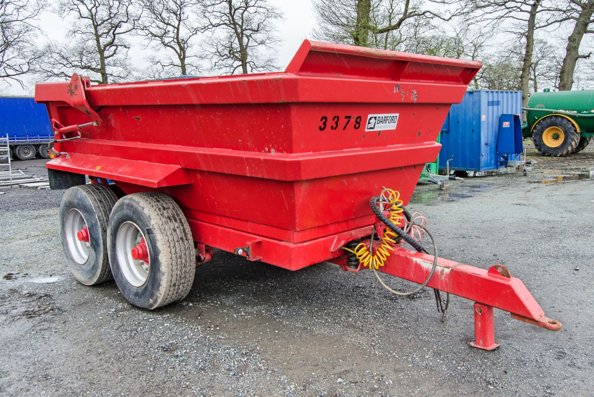 Barford D15 15 tonne dump trailer Year: 2022 S/N: 400318 3378 - Image 2 of 9
