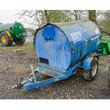 Trailer Engineering 2140 litre site tow bunded fuel bowser c/w manual pump, delivery hose & nozzle