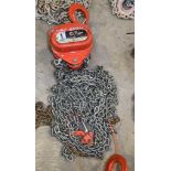 Tiger 1 tonne chain block A1280075