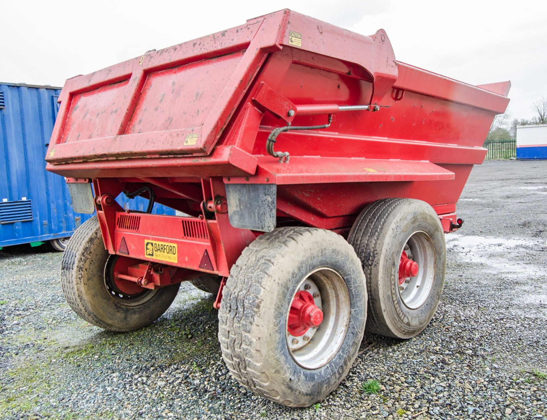 Barford D15 15 tonne dump trailer Year: 2021 S/N: 400125 - Image 3 of 9