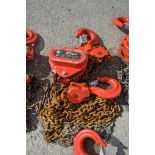 Tiger 10 tonne chain block A1274634