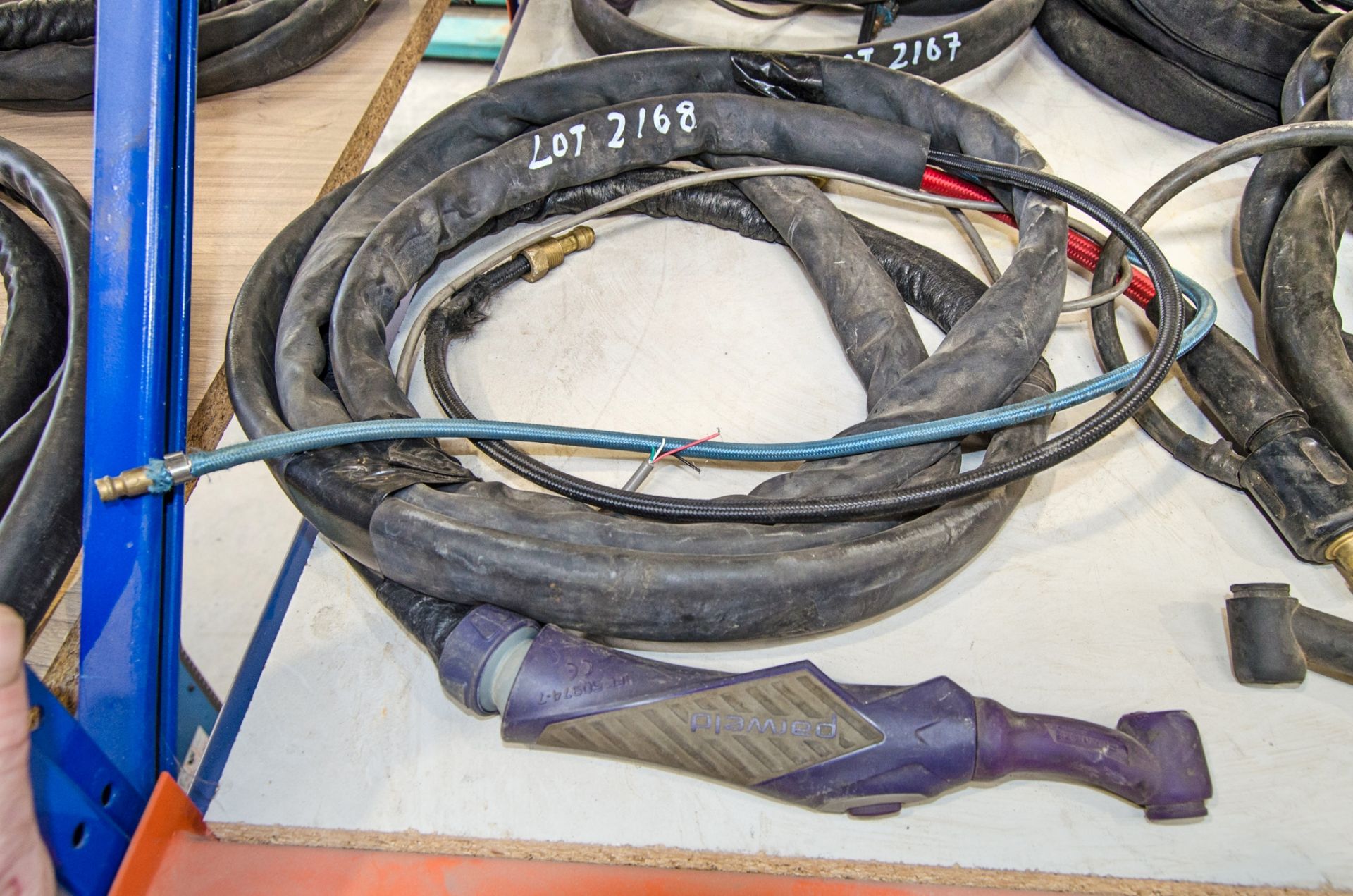 Welding lead set