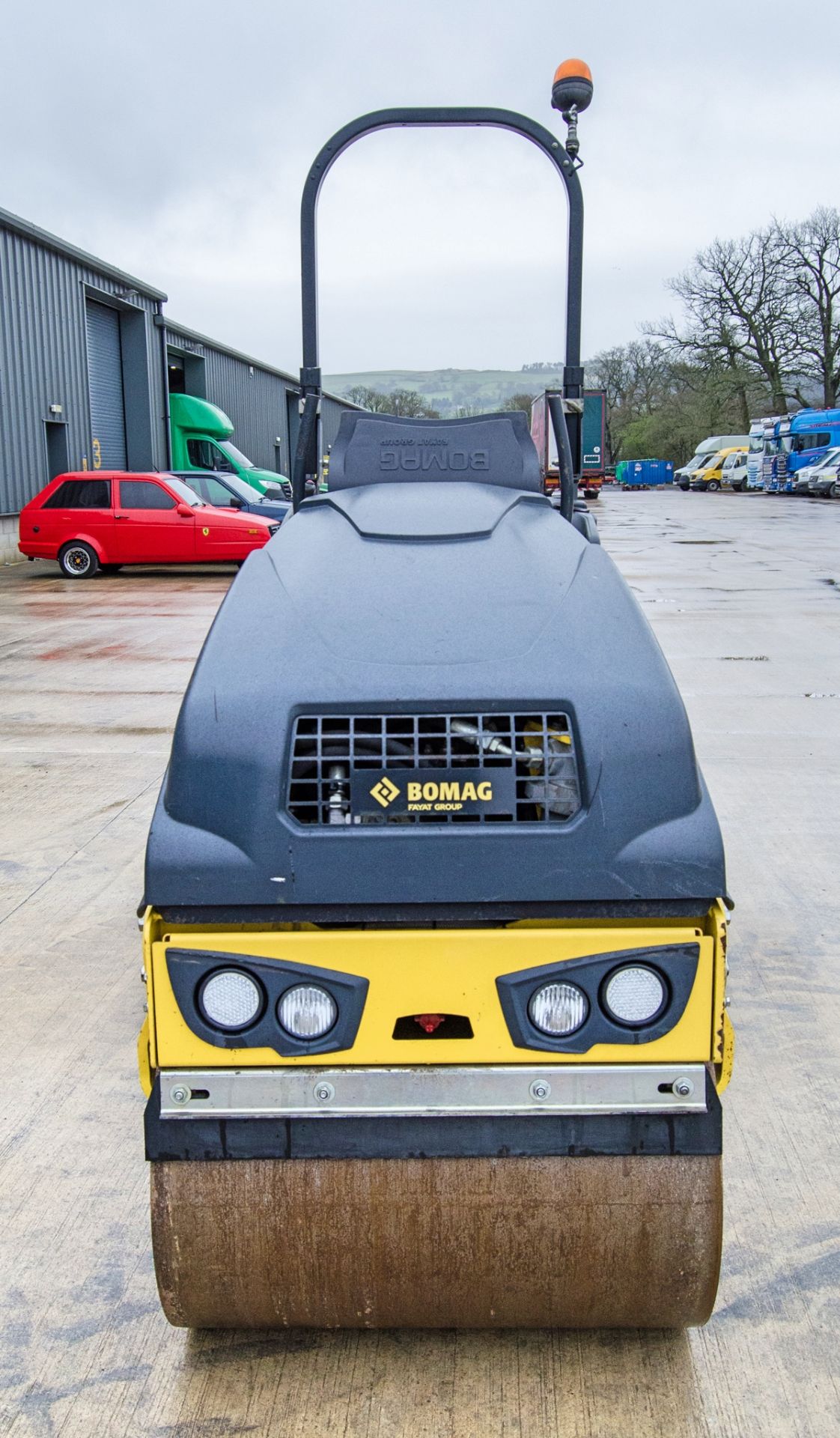 Bomag BW80 AD-5 double drum ride on roller Year: 2018 S/N: 2091011 Recorded Hours: 439 - Image 5 of 21