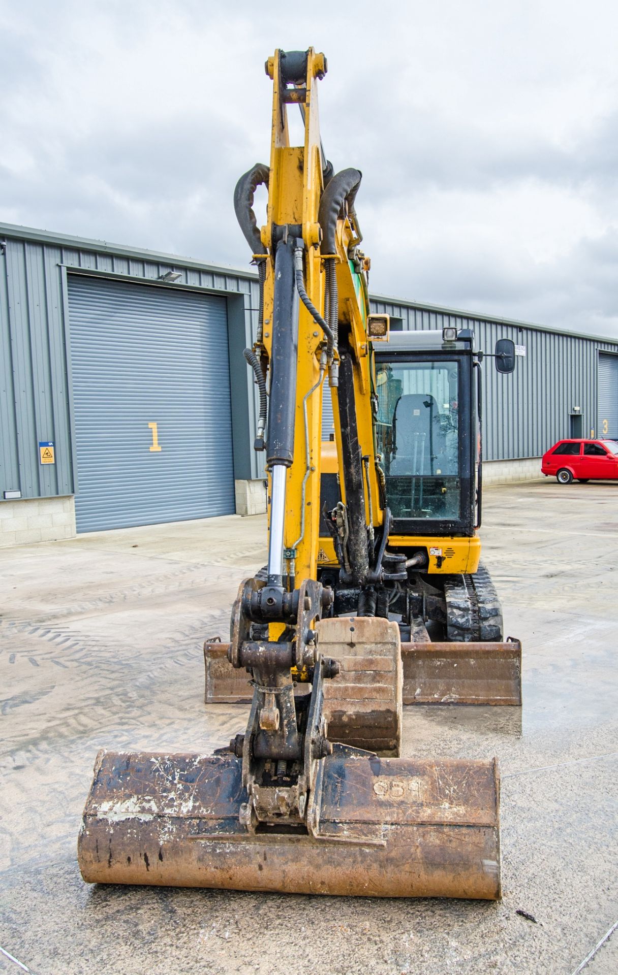 JCB 65 R-1 6.5 tonne rubber tracked excavator Year: 2015 S/N: 1914102 Recorded Hours: 161 (Clock - Image 5 of 26