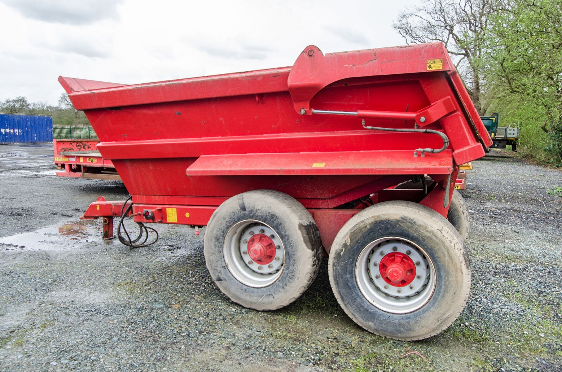 Barford D15 15 tonne dump trailer Year: 2021 S/N: 400125 - Image 7 of 9