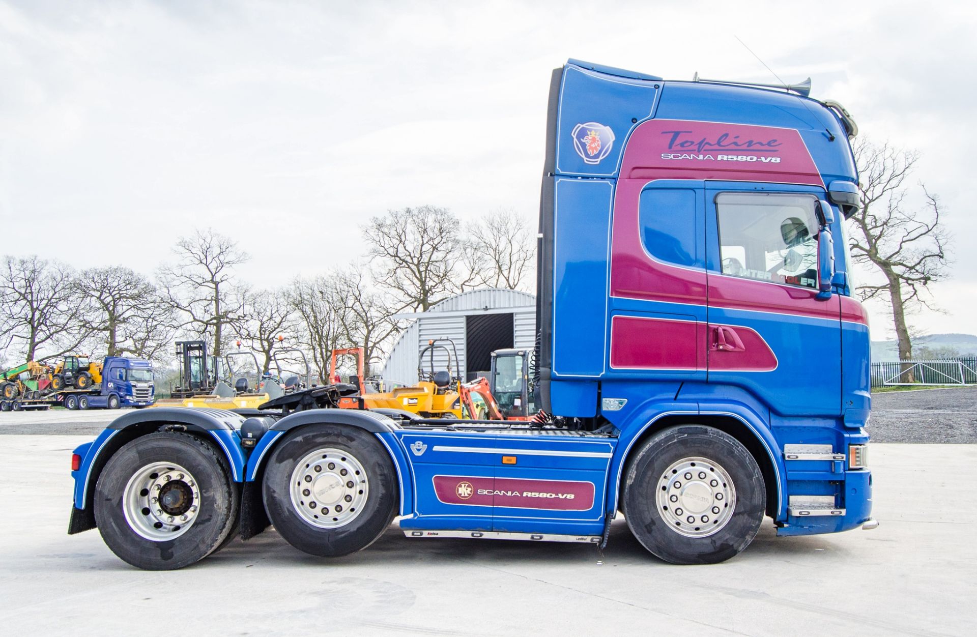 Scania R580 V8 6x2 tractor unit Registration Number: PG16 KVD Date of Registration: 10/03/2016 MOT - Image 8 of 33