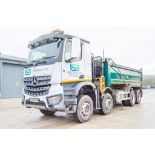 Mercedes Benz 3240 Arocs 32 tonne 8x4 tipper grab lorry Registration Number: YH65 HGK Date of