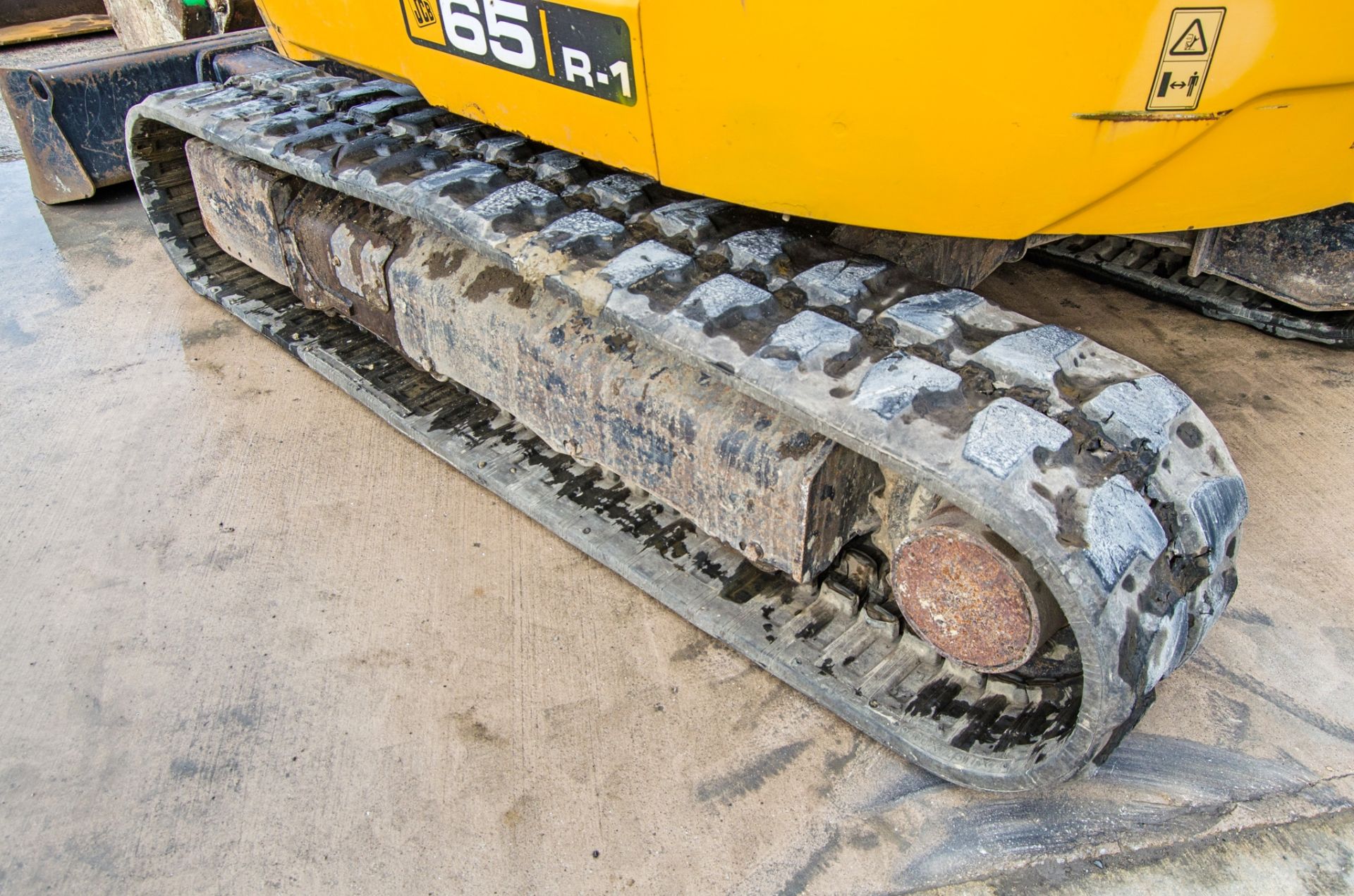 JCB 65 R-1 6.5 tonne rubber tracked excavator Year: 2015 S/N: 1914102 Recorded Hours: 161 (Clock - Image 9 of 26