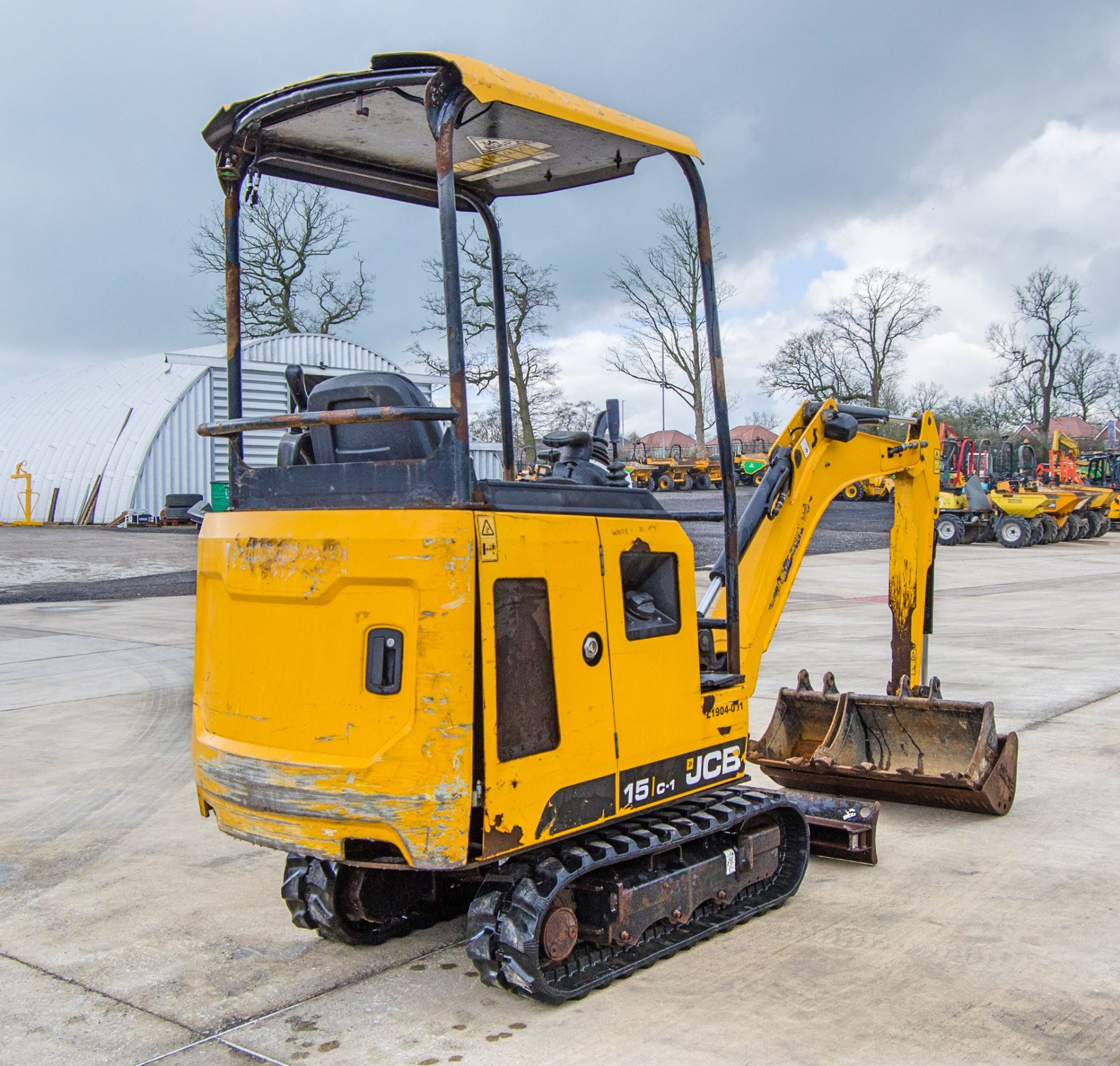 JCB 15C-1 1.5 tonne rubber tracked mini excavator Year: 2019 S/N: 2710238 Recorded Hours: 1142 - Bild 3 aus 23