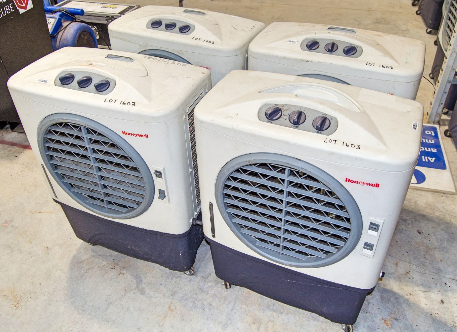 4 - Honeywell 240v evaporative coolers