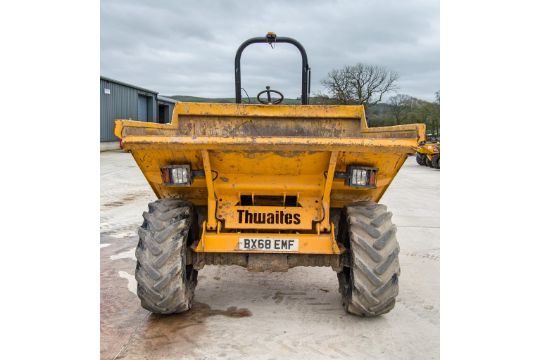 Thwaites 6 tonne straight skip dumper Year: 2019 S/N: 1905E5025 Recorded Hours: 1023 06DU0060 - Image 5 of 22