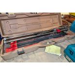 Tomecanic tile cutter c/w carry case 47250