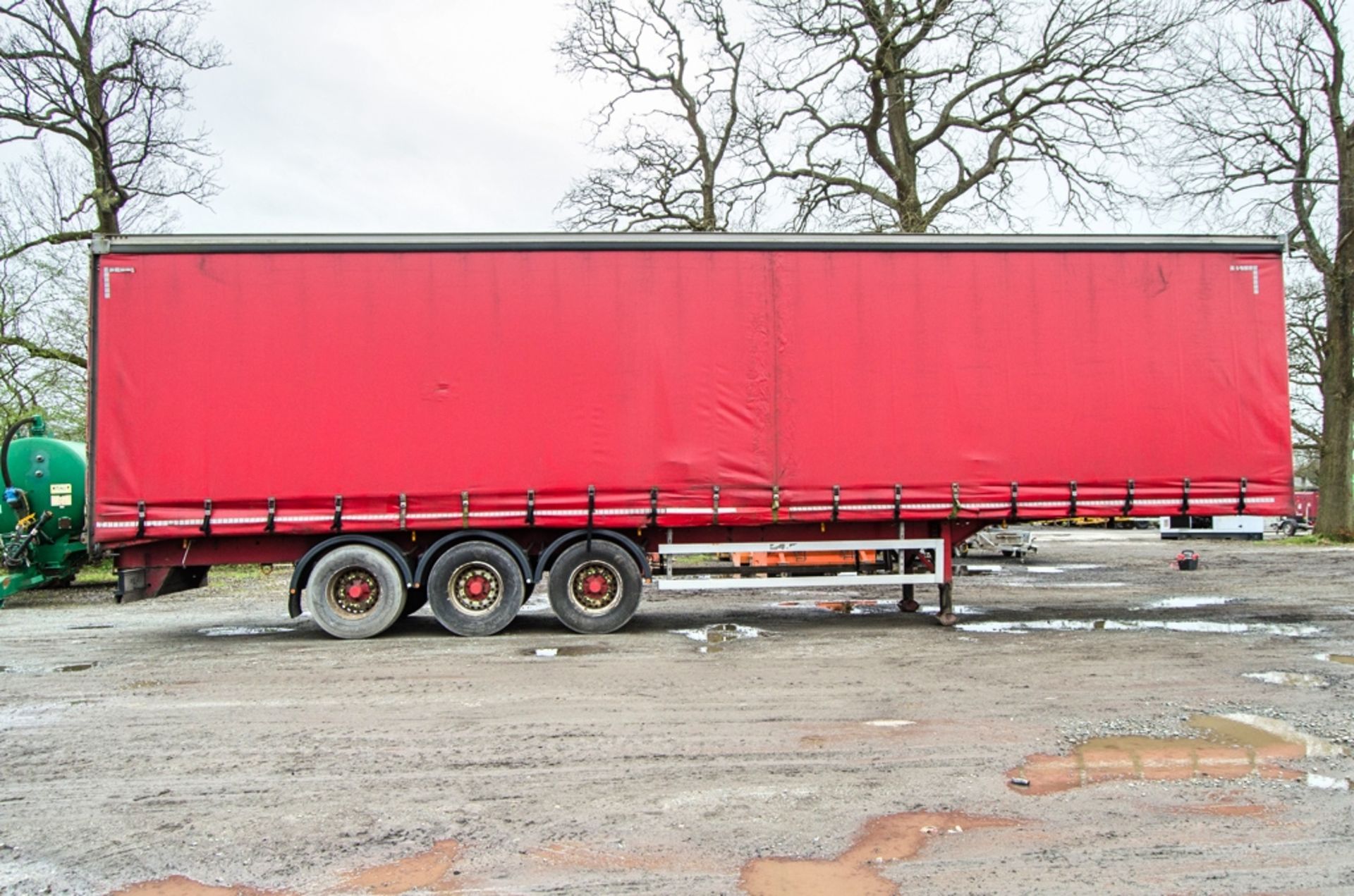 Montracon 13.1 metre tri-axle curtain side trailer Year: 2011 S/N: H07900002616 Reg/Ident Mark: - Image 6 of 12