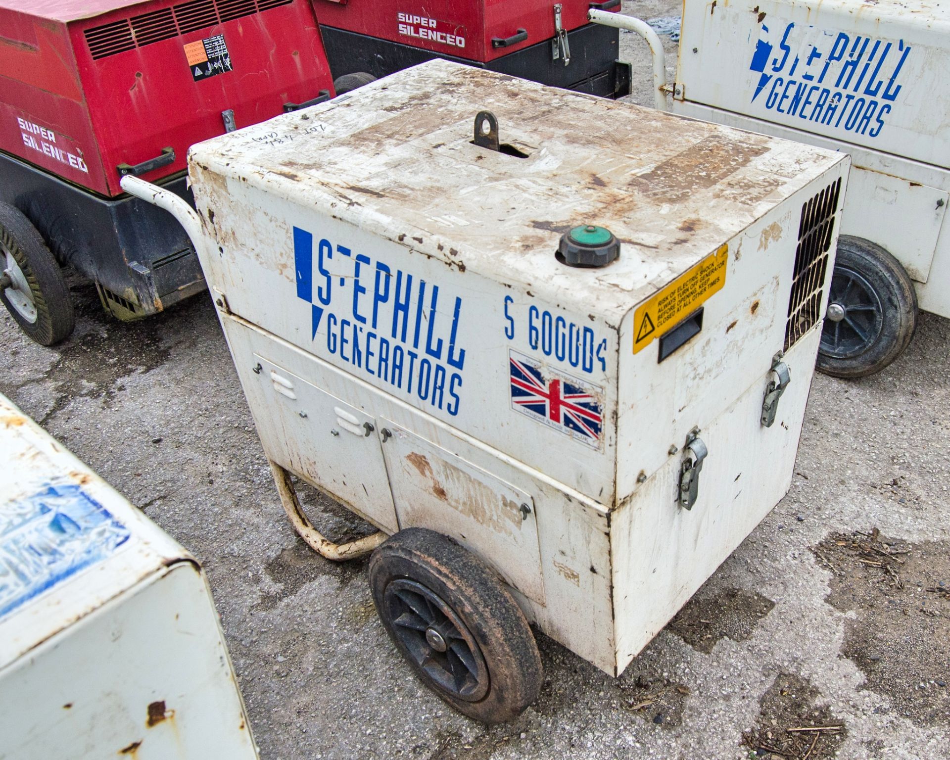 Stephill 6 kva diesel driven generator S/N: 278267 Recorded Hours: 3065 18030998 - Image 2 of 6