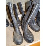 Pair of size 8 Graft Gear steel toe cap wellington boots