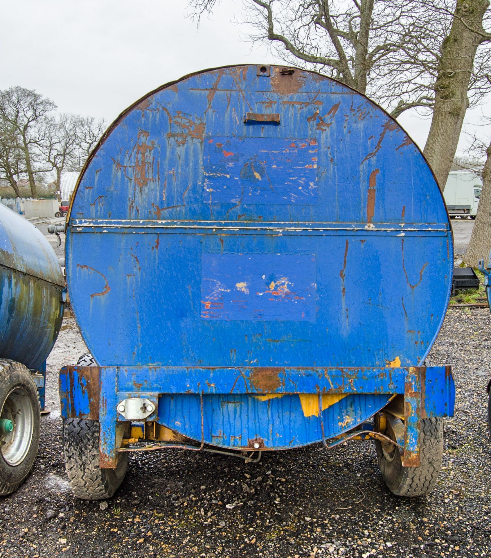 Trailer Engineering 2140 litre site tow bunded fuel bowser c/w manual pump, delivery hose & nozzle - Image 6 of 7