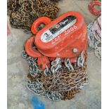 Tiger 3 tonne chain block A1171710