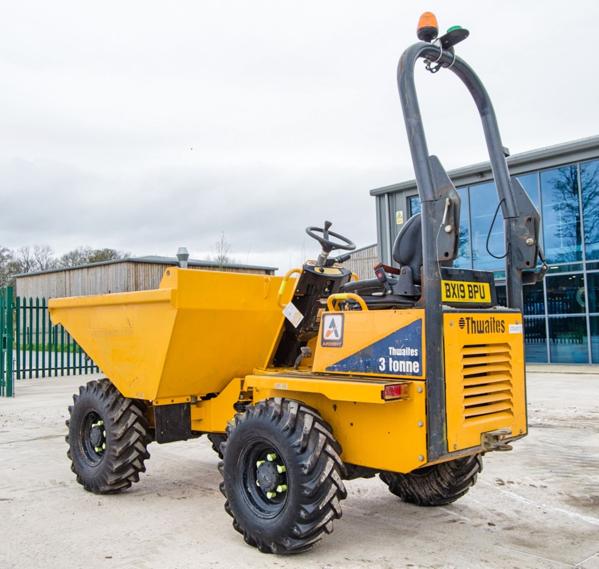 Thwaites 3 tonne straight skip dumper Year: 2019 S/N: 915E5258 Recorded Hours: 1041 03DU0113 - Bild 4 aus 22