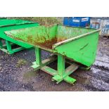 Invicta steel tipping skip A1201703