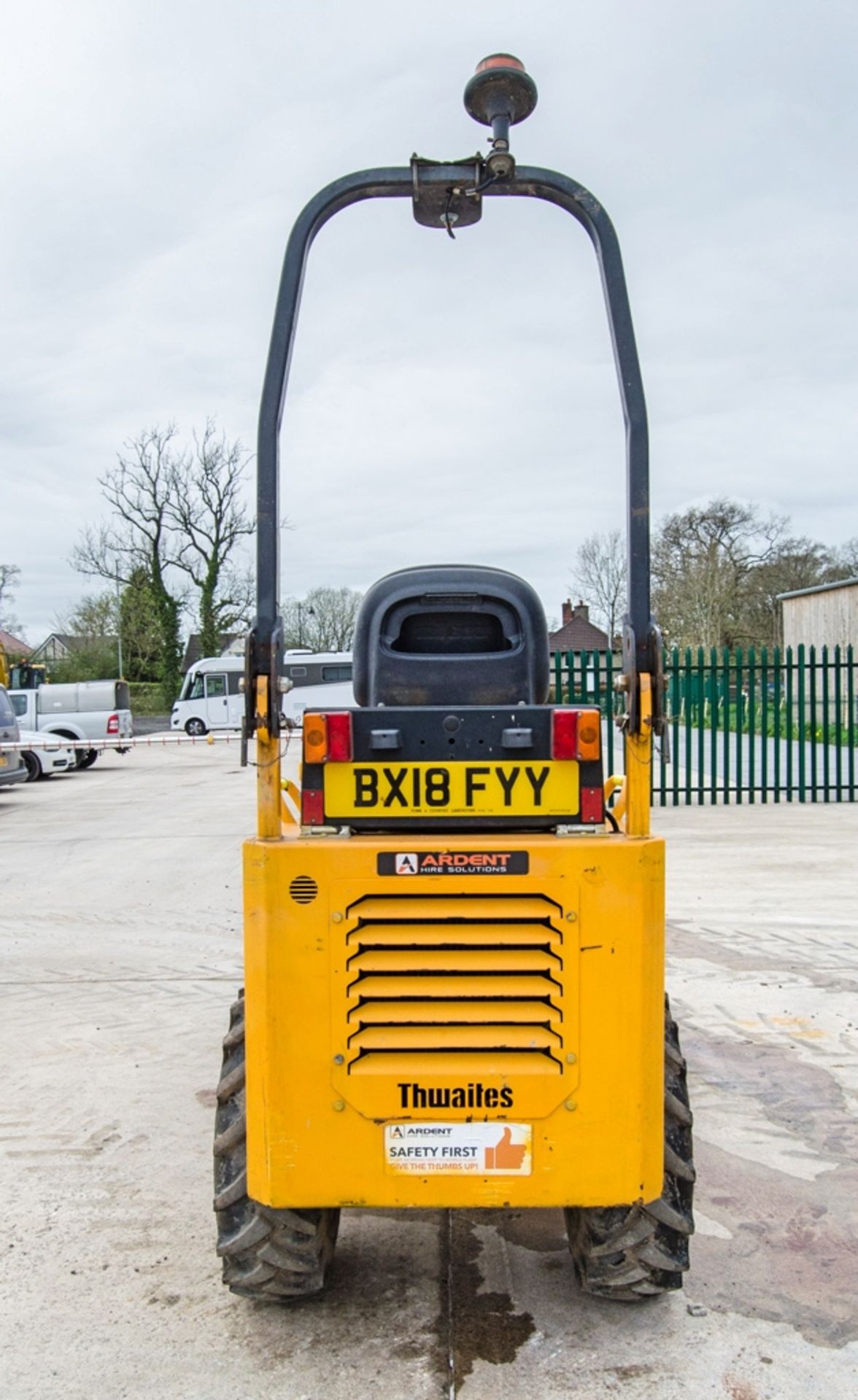 Thwaites 1 tonne hi-tip dumper Year: 2018 S/N: 817E1343 Recorded Hours: 1238 01DU0026 - Image 6 of 23