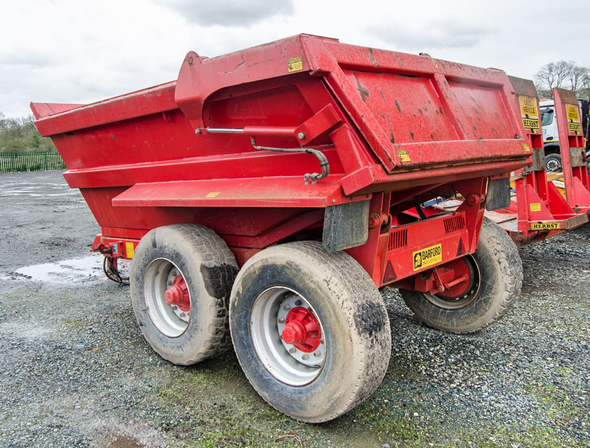 Barford D15 15 tonne dump trailer Year: 2021 S/N: 400125 - Image 4 of 9