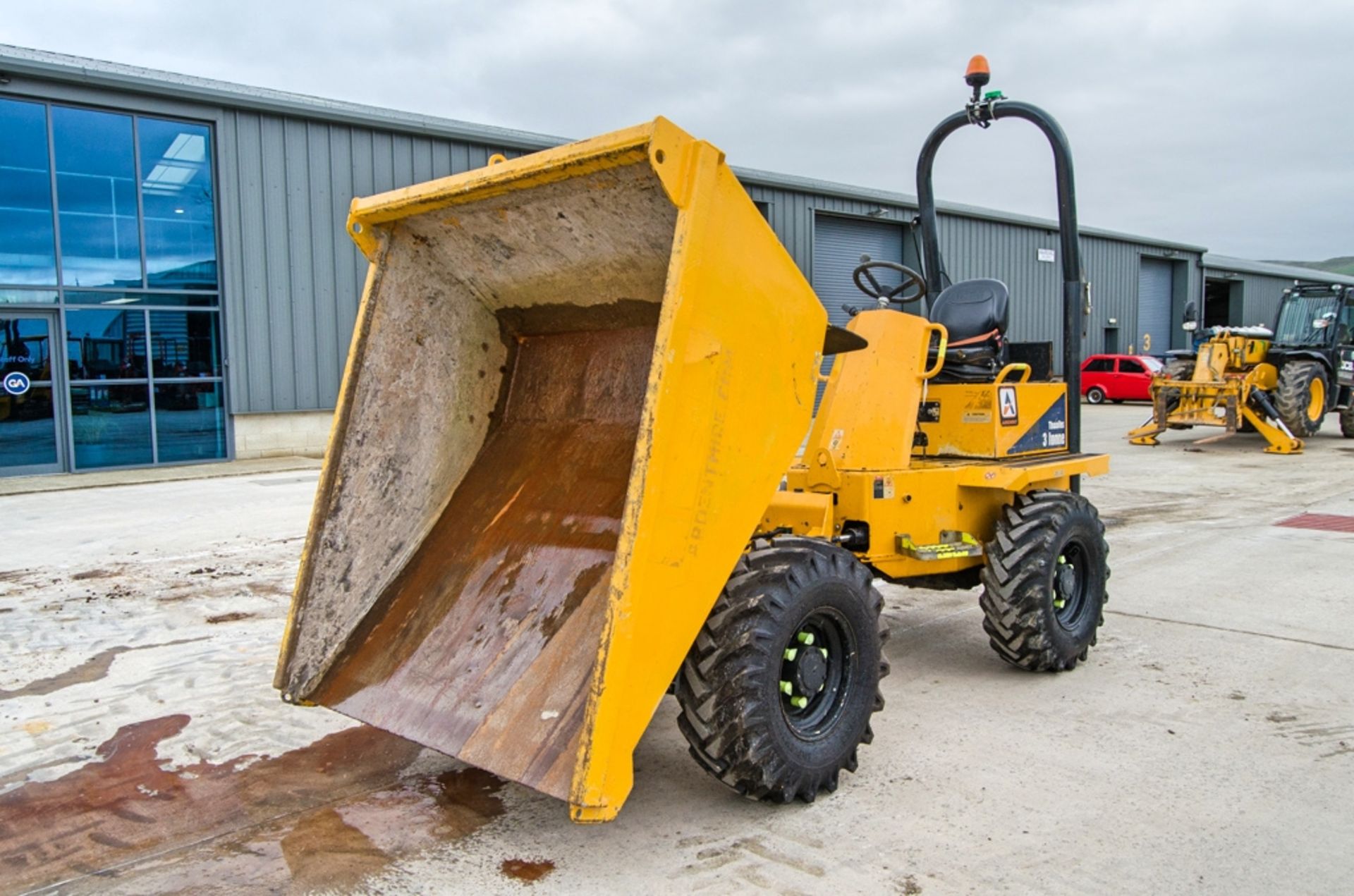 Thwaites 3 tonne straight skip dumper Year: 2019 S/N: 915E5258 Recorded Hours: 1041 03DU0113 - Bild 9 aus 22