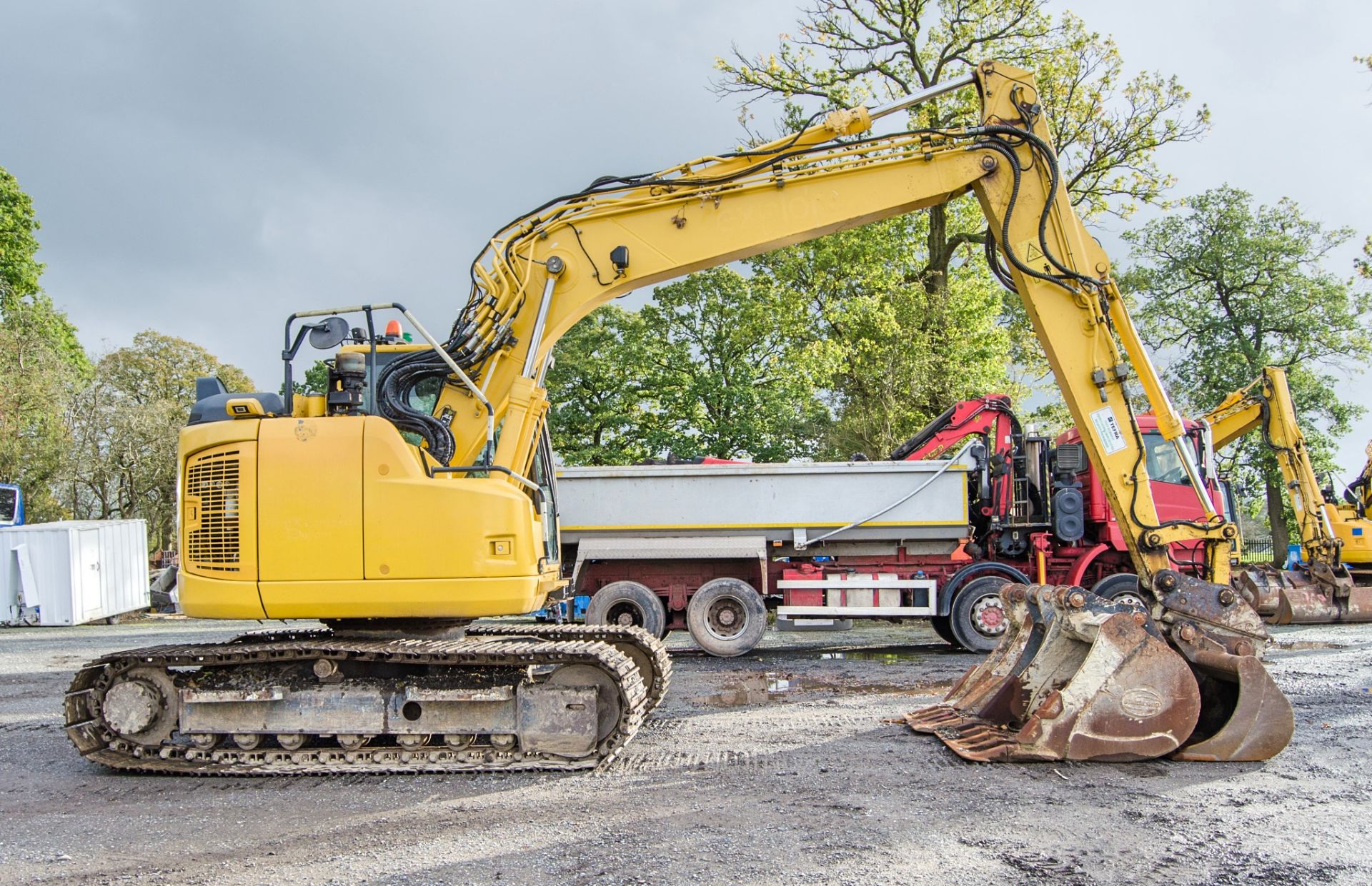 Komatsu PC138 US-11 13.8 tonne steel tracked excavator Year: 2018 S/N: JUF50689 Recorded Hours: 4803 - Image 8 of 29