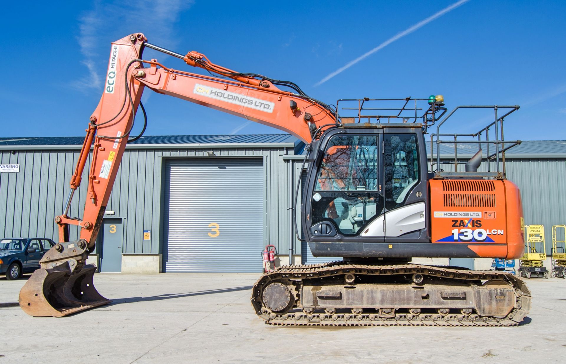 Hitachi Zaxis 130 LCN-6 13 tonne steel tracked excavator Year: 2018 S/N: 102668 Recorded Hours: 7740 - Image 7 of 29