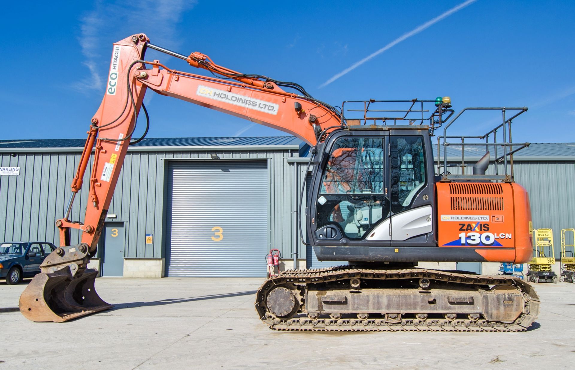 Hitachi Zaxis 130 LCN-6 13 tonne steel tracked excavator Year: 2018 S/N: 102668 Recorded Hours: 7740 - Bild 7 aus 29