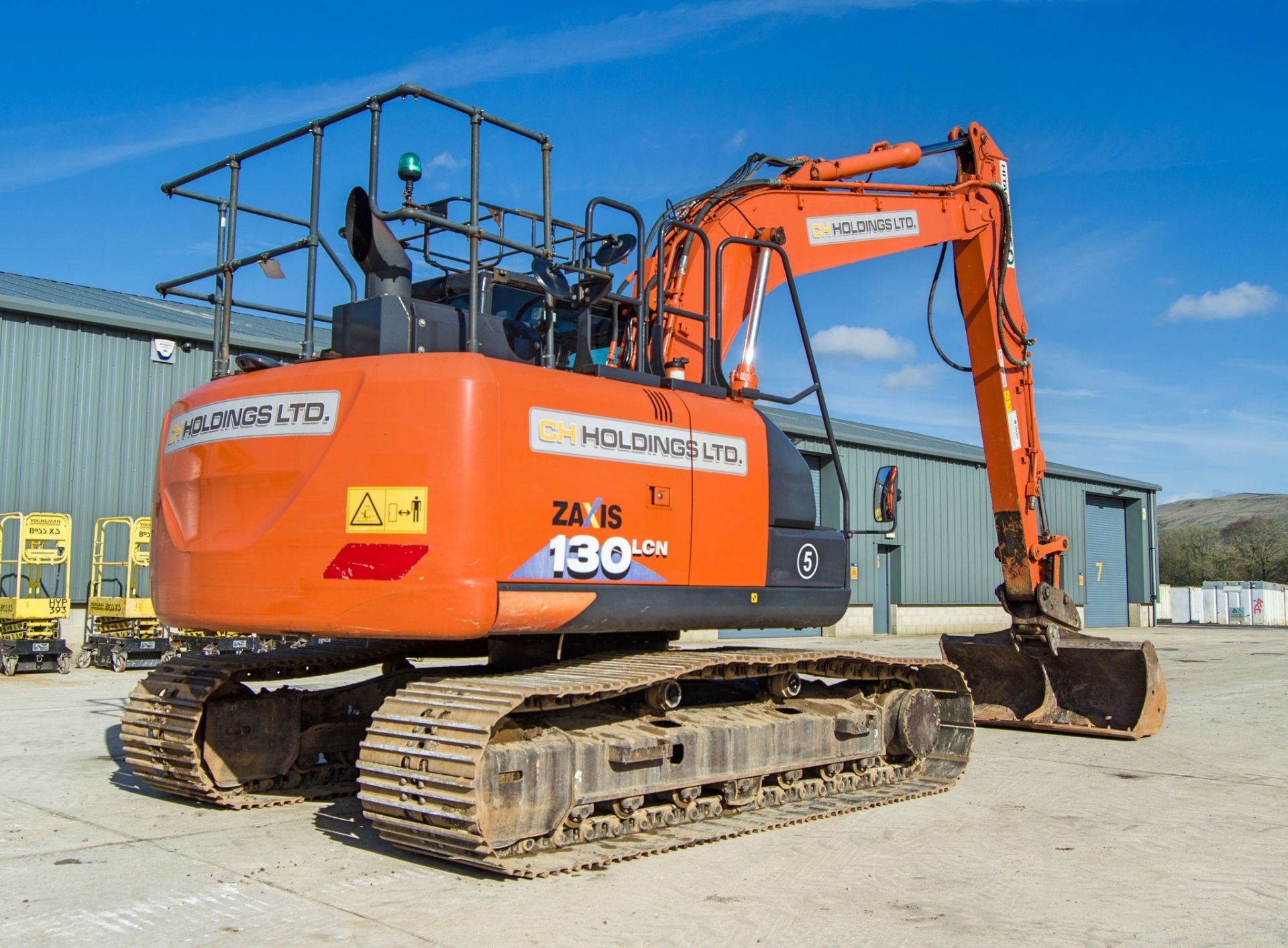 Hitachi Zaxis 130 LCN-6 13 tonne steel tracked excavator Year: 2018 S/N: 102668 Recorded Hours: 7740 - Image 4 of 29