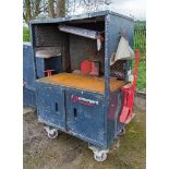 Armorgard Cuttingstation steel cutting station cabinet A767590 ** No keys but unlocked **