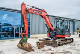 Kubota KX080-4 8 tonne rubber tracked excavator Year: 2018 S/N: 45539 Recorded Hours: 4117 piped,