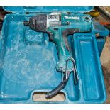 Makita TW0250 110v 1/2 inch drive impact gun c/w carry case ** Power cord cut off ** 18110525