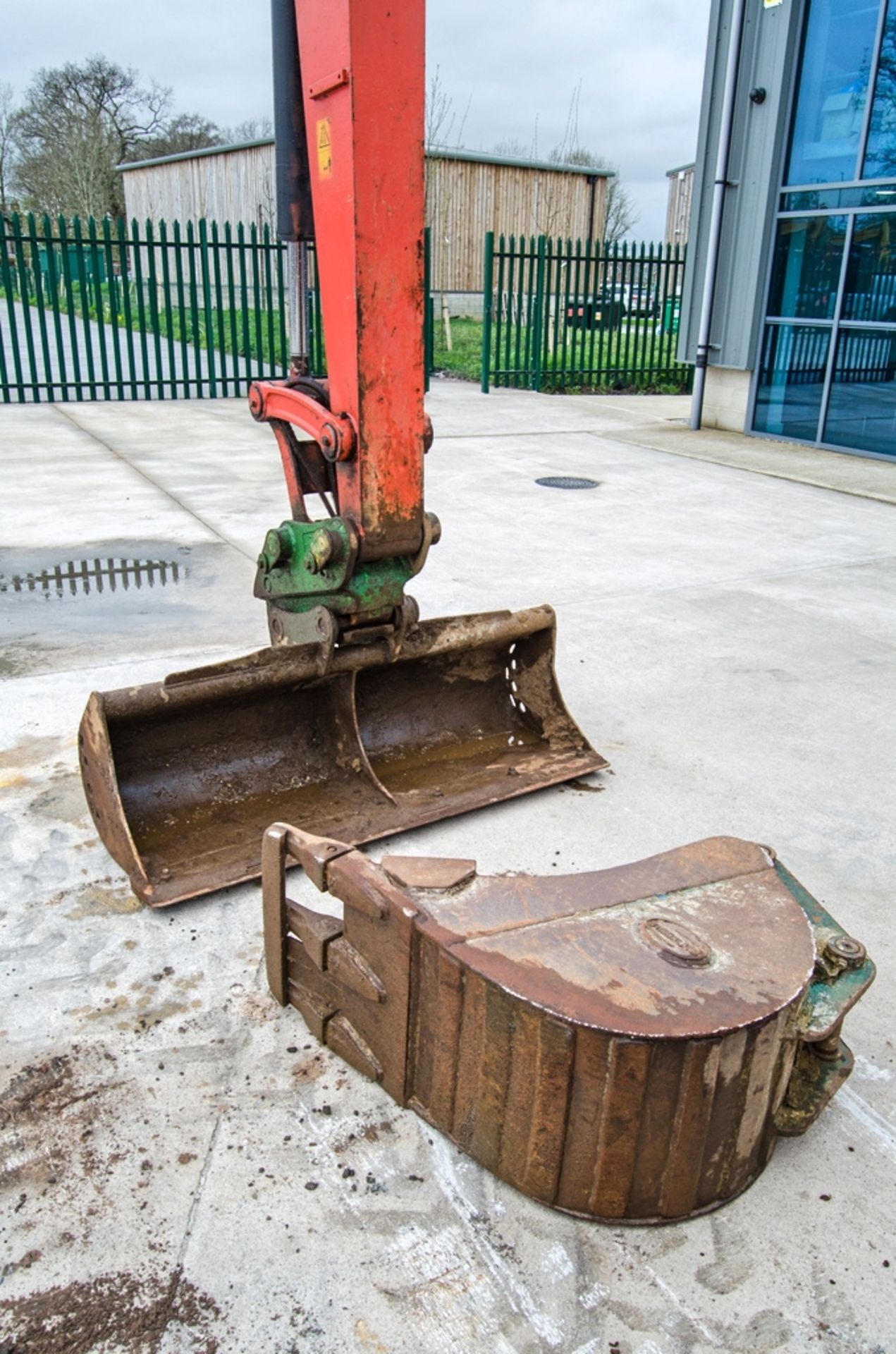 Kubota KX080-4 8 tonne rubber tracked excavator Year: 2018 S/N: 45539 Recorded Hours: 4117 piped, - Image 12 of 24