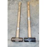 2 - 7lb sledgehammers