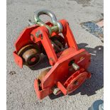 Tiger 10 tonne geared girder trolley A1279729