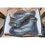 Pair of size 8 VR6 steel toe cap work boots