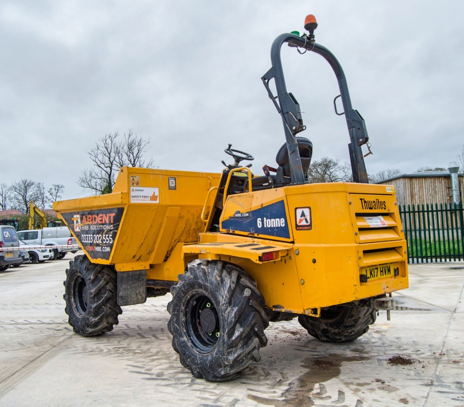 Thwaites 6 tonne straight skip dumper Year: 2017 S/N: 701D9924 Recorded Hours: 1214 06DU0032 - Bild 4 aus 23