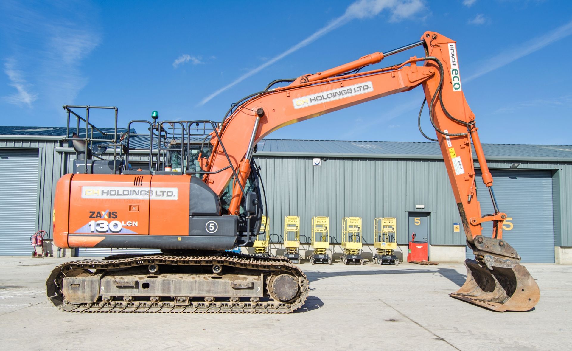 Hitachi Zaxis 130 LCN-6 13 tonne steel tracked excavator Year: 2018 S/N: 102668 Recorded Hours: 7740 - Image 8 of 29